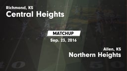 Matchup: Central Heights vs. Northern Heights  2016