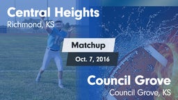 Matchup: Central Heights vs. Council Grove  2016