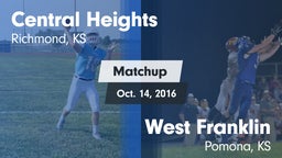 Matchup: Central Heights vs. West Franklin  2016