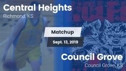 Matchup: Central Heights vs. Council Grove  2019