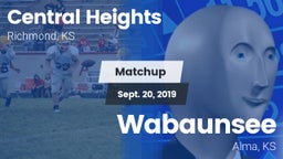 Matchup: Central Heights vs. Wabaunsee  2019