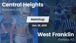 Matchup: Central Heights vs. West Franklin  2019