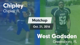 Matchup: Chipley vs. West Gadsden  2016