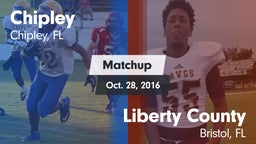 Matchup: Chipley vs. Liberty County  2016