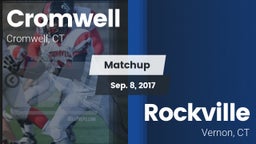 Matchup: Cromwell vs. Rockville  2017