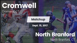 Matchup: Cromwell vs. North Branford  2017