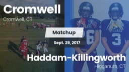 Matchup: Cromwell vs. Haddam-Killingworth  2017