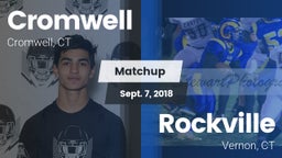 Matchup: Cromwell vs. Rockville  2018