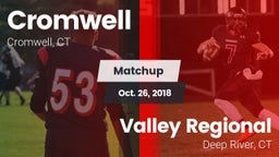 Matchup: Cromwell vs. Valley Regional  2018