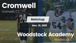 Matchup: Cromwell vs. Woodstock Academy  2018