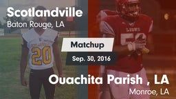 Matchup: Scotlandville vs. Ouachita Parish , LA 2016