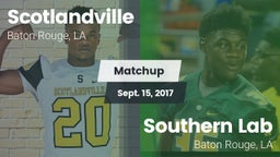 Matchup: Scotlandville vs. Southern Lab  2017