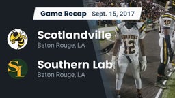 Recap: Scotlandville  vs. Southern Lab  2017