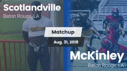 Matchup: Scotlandville vs. McKinley  2018
