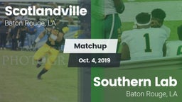 Matchup: Scotlandville vs. Southern Lab  2019