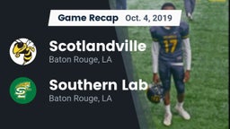 Recap: Scotlandville  vs. Southern Lab  2019