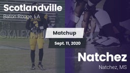 Matchup: Scotlandville vs. Natchez  2020