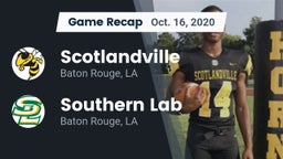 Recap: Scotlandville  vs. Southern Lab  2020