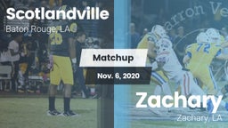Matchup: Scotlandville vs. Zachary  2020