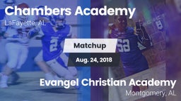 Matchup: Chambers Academy vs. Evangel Christian Academy  2018