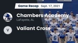 Recap: Chambers Academy  vs. Valiant Cross 2021