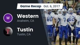 Recap: Western  vs. Tustin  2017