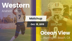 Matchup: Western vs. Ocean View  2019