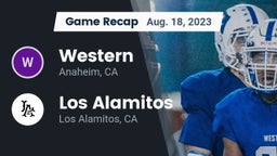 Recap: Western  vs. Los Alamitos  2023