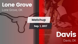Matchup: Lone Grove vs. Davis  2017