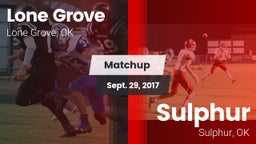 Matchup: Lone Grove vs. Sulphur  2017