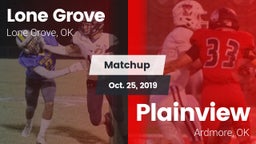 Matchup: Lone Grove vs. Plainview  2019
