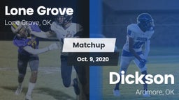 Matchup: Lone Grove vs. Dickson  2020