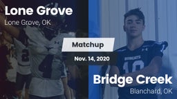 Matchup: Lone Grove vs. Bridge Creek  2020