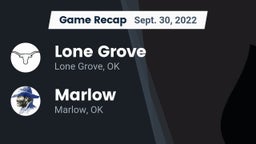 Recap: Lone Grove  vs. Marlow  2022