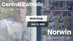 Matchup: Central Catholic vs. Norwin  2016