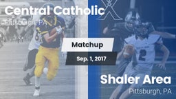 Matchup: Central Catholic vs. Shaler Area  2017
