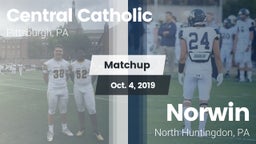 Matchup: Central Catholic vs. Norwin  2019