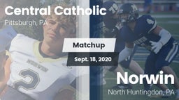 Matchup: Central Catholic vs. Norwin  2020