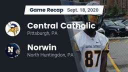 Recap: Central Catholic  vs. Norwin  2020