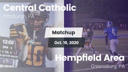Matchup: Central Catholic vs. Hempfield Area  2020