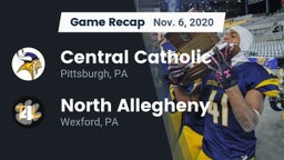 Recap: Central Catholic  vs. North Allegheny  2020