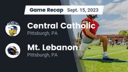 Recap: Central Catholic  vs. Mt. Lebanon  2023