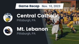 Recap: Central Catholic  vs. Mt. Lebanon  2023