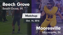 Matchup: Beech Grove vs. Mooresville  2016