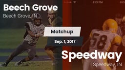 Matchup: Beech Grove vs. Speedway  2017