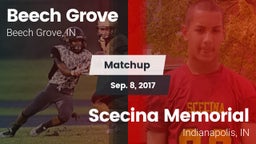 Matchup: Beech Grove vs. Scecina Memorial  2017