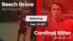 Matchup: Beech Grove vs. Cardinal Ritter  2017