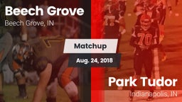 Matchup: Beech Grove vs. Park Tudor  2018