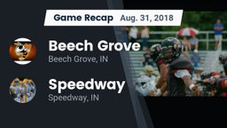 Recap: Beech Grove  vs. Speedway  2018