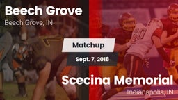 Matchup: Beech Grove vs. Scecina Memorial  2018